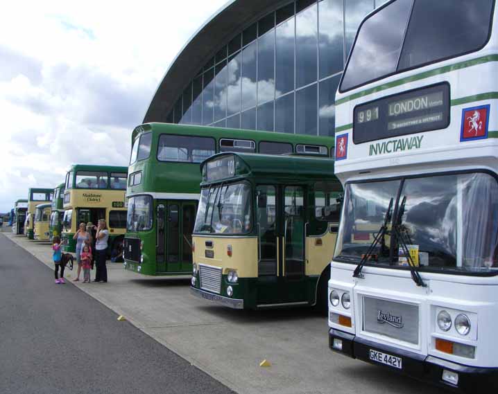 Maidstone & District centenary line up at Showbus 2011